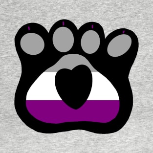 Asexual Paw Print T-Shirt